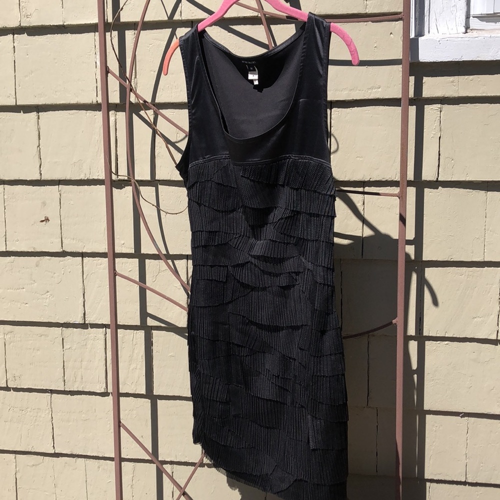 Nikibiki Ruffled black dress. Medium